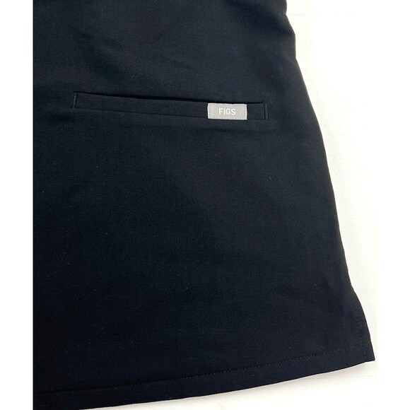 Figs Catarina Scrub Top and Kade Jogger Set Black Womens Size Small Nursing - Picture 3 of 14